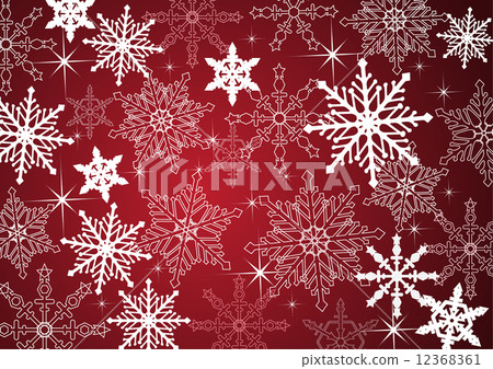 Winter background with snowflakes 12368361
