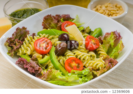 italian fusilli pasta salad italian fusilli pasta salad 12369606