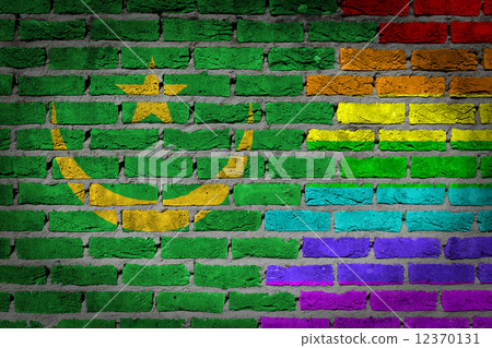 Dark brick wall - LGBT rights - Mauritania 12370131
