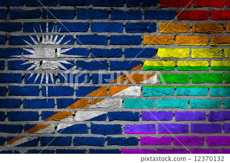 Dark brick wall - LGBT rights - The Marschall Islands Dark brick wall - LGBT rights - The Marschall Islands 12370132