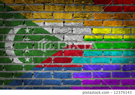 Dark brick wall - LGBT rights - Comoros 12370143