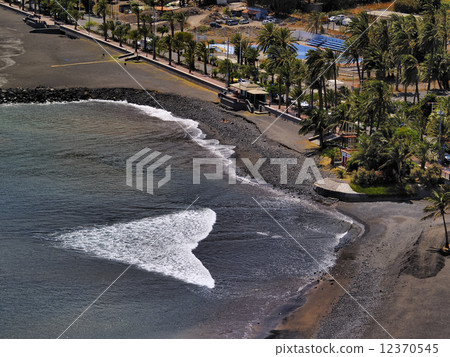 Beach of San Sebastian on Gomera Beach of San Sebastian on Gomera 12370545