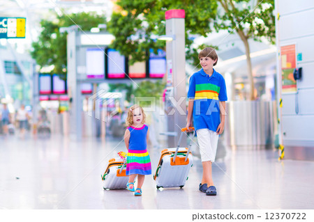 Family at the airport Family at the airport 12370722