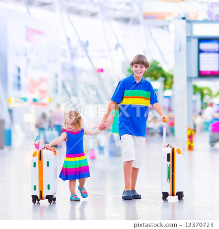 Children at the airport 12370723