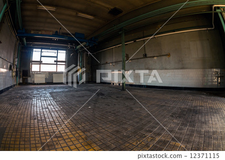 Dark industrial interior Dark industrial interior 12371115