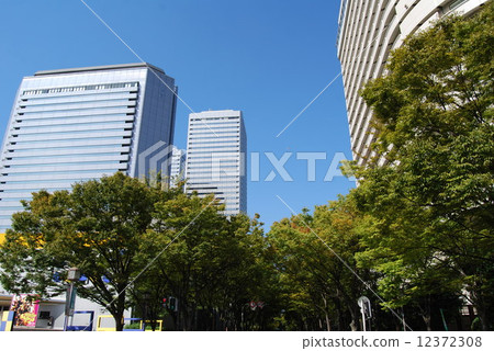 High-rise buildings in the business area 12372308