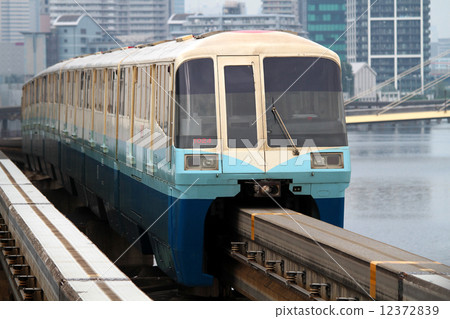 Tokyo Monorail 1000 type train 1019F Tokyo Monorail 1000 type train 1019F 12372839