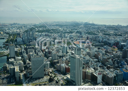 鳥瞰橫濱市區 12372853