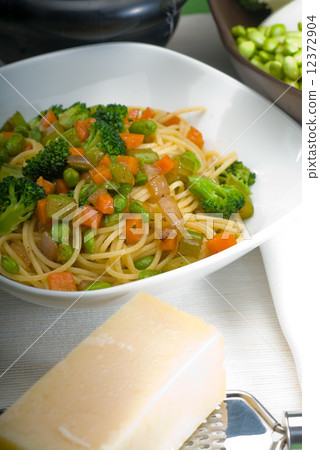 vegetable pasta vegetable pasta 12372904