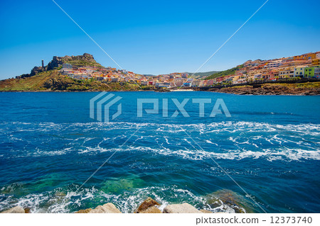 Medieval town Castelsardo, Sardinia, Italy  12373740