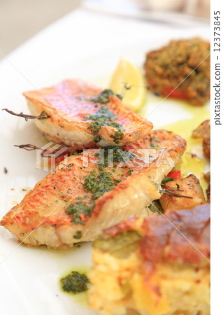 美味的魚菜法國 12373845