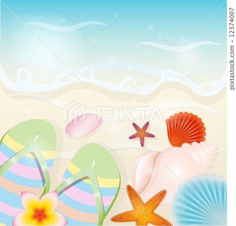 Beach summer rest still life 12374007