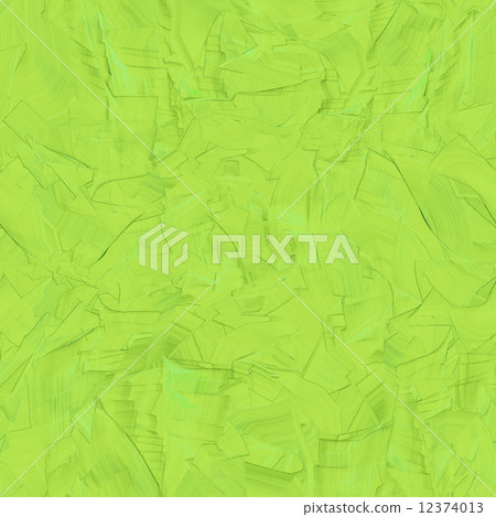 Oil painting background knife seamless background wallpaper material yellow green green green 12374013