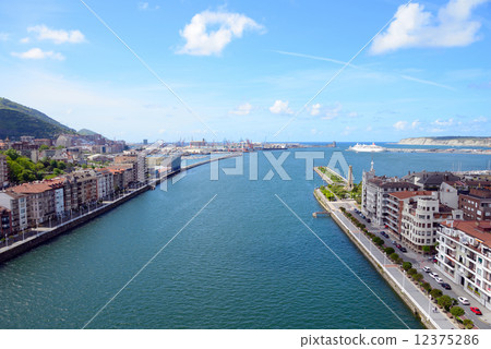 Spain Bilbao Vizcaya Bridge 12375286