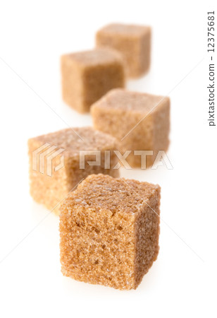 Cane sugar cubes Cane sugar cubes 12375681