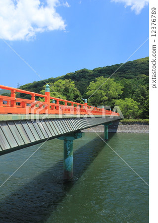 Asagiri Bridge over Kyoto Uji River 12376789