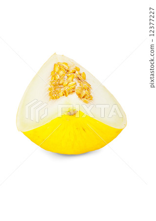 One pieces of a fresh Honeydew Melon 12377227