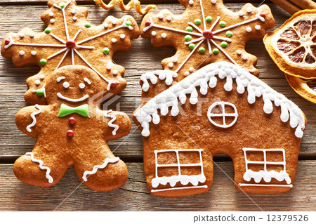 Christmas gingerbread cookies Christmas gingerbread cookies 12379526