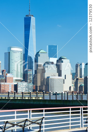New York City Manhattan skyline 12379530