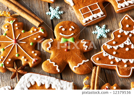 Christmas homemade gingerbread cookies Christmas homemade gingerbread cookies 12379536