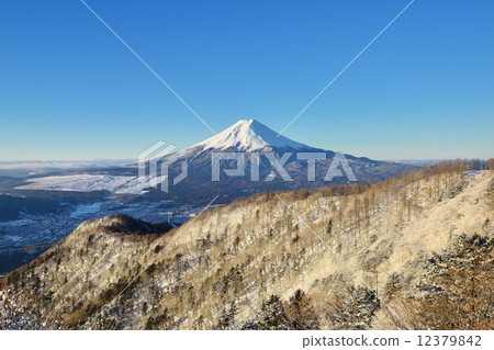 Mt. Fuji seen from Mitsubashi Pass 12379842