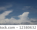White clouds and blue sky 12380632