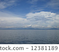 海洋和雲彩 12381189