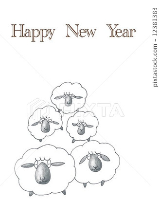 新年賀卡 12381383