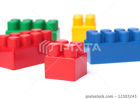 toy plastic blocks 12383243