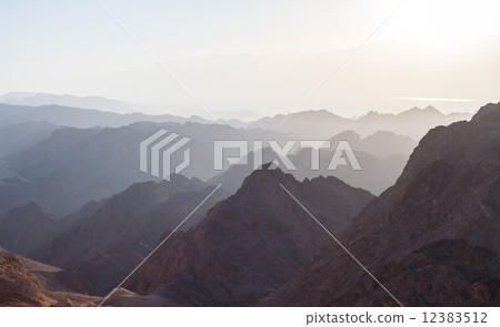 Sunrise over Red sea 12383512