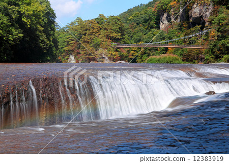 Fubui Falls ~ With rainbow 12383919