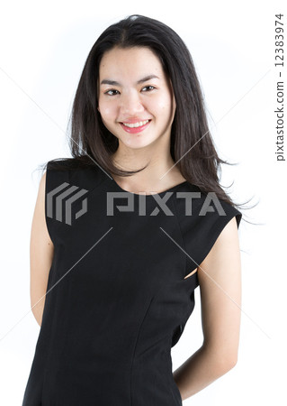 Business woman isolated 12383974