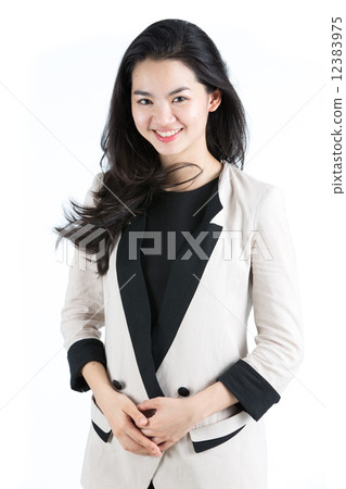 Business woman isolated 12383975