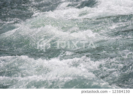 Middle-stream river flow Middle-stream river flow 12384130