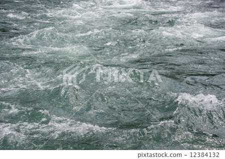 Middle-stream river flow Middle-stream river flow 12384132