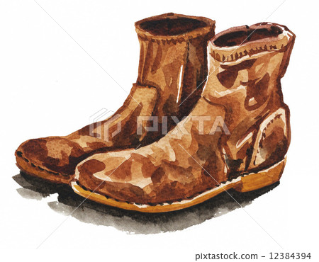 boot, boots, watercolour 12384394
