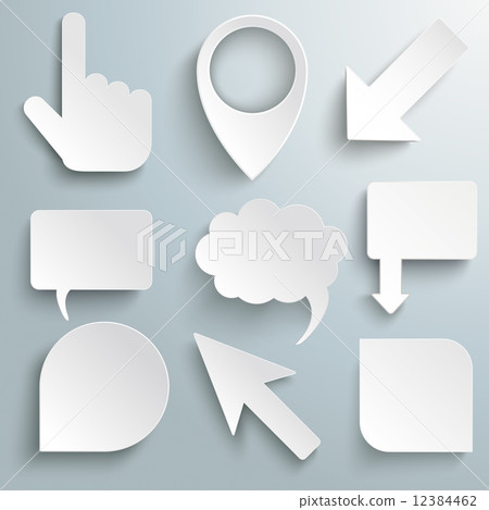 White Markers Set PiAd White Markers Set PiAd 12384462