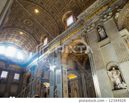 st. peter's basilica, light, holy 12384926