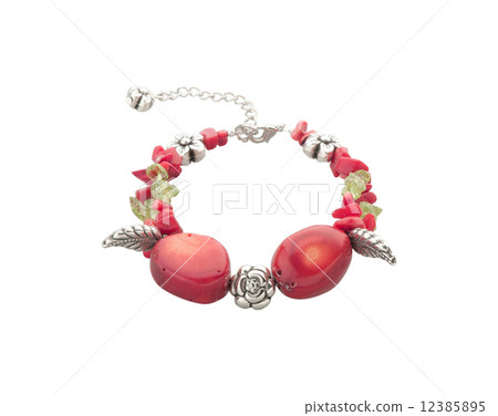 Colorful of gemstones bracelet and silver Colorful of gemstones bracelet and silver 12385895