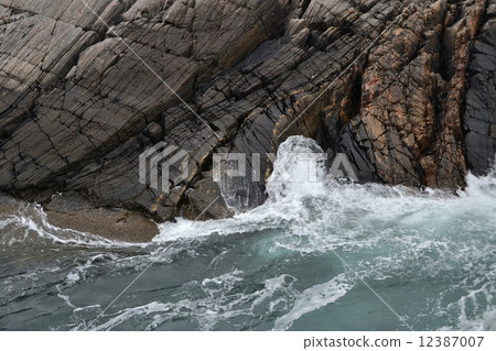 waves and rocks waves and rocks 12387007