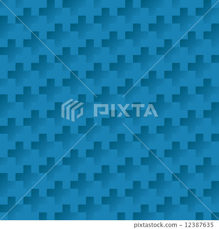 Blue cross background Blue cross background 12387635