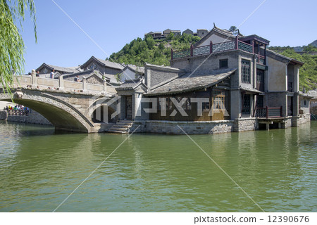 .In Beijing China's rivers ancient architecture 12390676