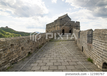 Beijing Great Wall in China, the majestic Great Wall, a symbol of China. Beijing Great Wall in China, the majestic Great Wall, a symbol of China. 12390767
