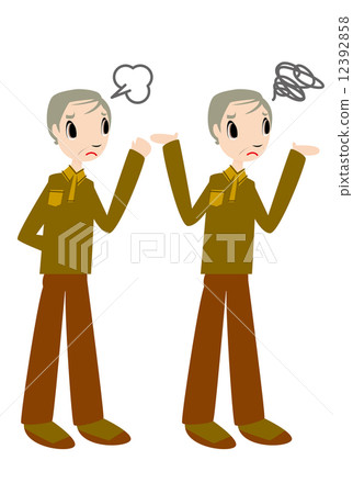 Anger, Emotion, Adult, Old Man Anger, Emotion, Adult, Old Man 12392858