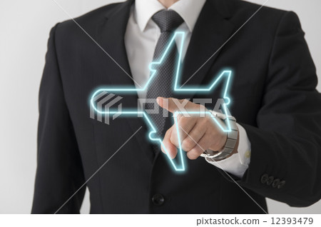 Finger pointing 12393479