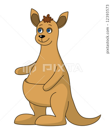 Kangaroo, isolated 12393573