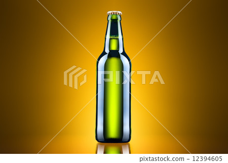 open wet beer bottle open wet beer bottle 12394605