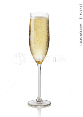 Glass of champagne Glass of champagne 12395241