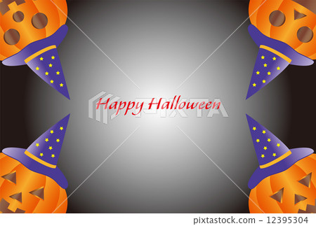 Halloween postcard Halloween postcard 12395304