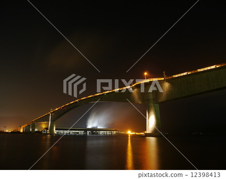 Eshima Ohashi night view south side (2014) 12398413